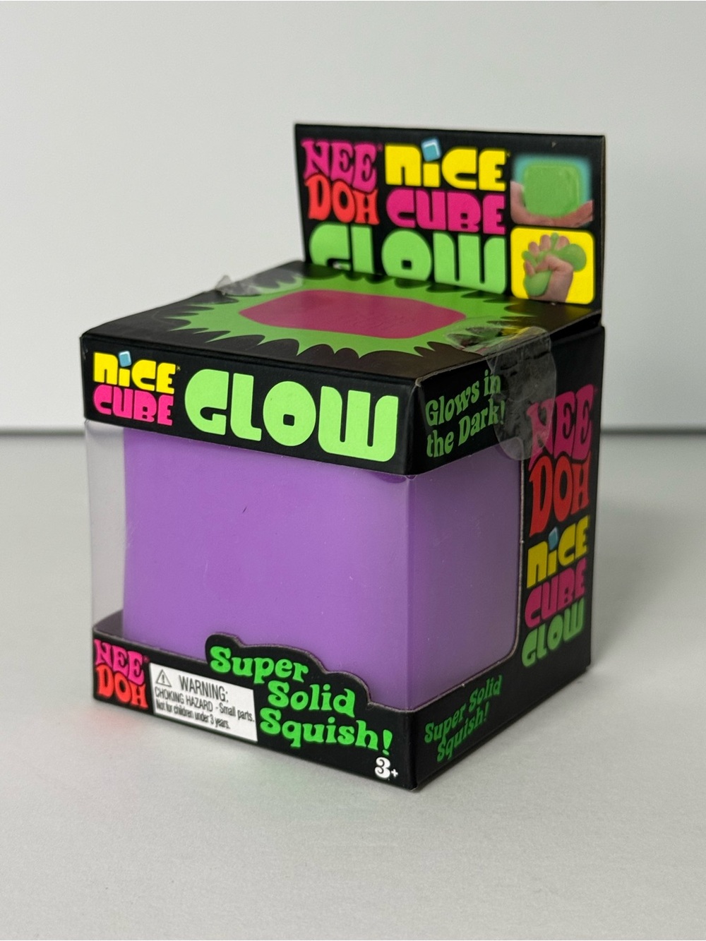 Needoh Nice Cube Glow Purple